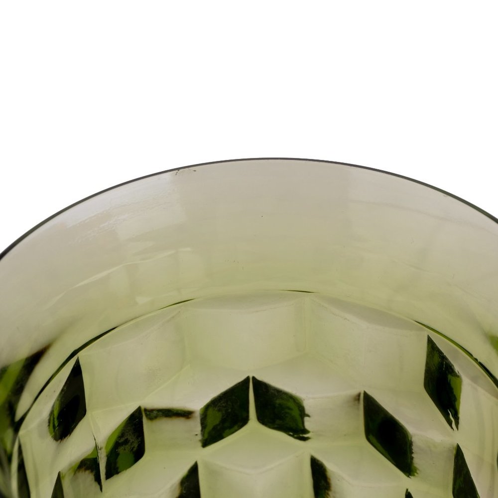 Vintage Indiana Colony Whitehall Green Avocado Juice glass - Picture 7 of 7